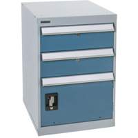 Pedestal Workbench with One Door & Two Drawers, 2 Drawers, 18" W x 21" D x 28" H Northern Industrial Supply Inc.