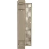 Casiers Clean Line, 12" x 18" x 82", Acier, Beige, Rivet (assembl&eacute;), Perfor&eacute; Northern Industrial Supply Inc.