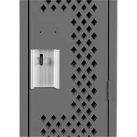 Casiers Clean Line, 12" x 15" x 72", Acier, Charbon, Rivet (assembl&eacute;), Perfor&eacute; Northern Industrial Supply Inc.