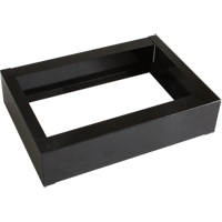 Base encastr&eacute;e pour casiers robustes enti&egrave;rement soud&eacute;e Concorde, 1 Blocs, 4" lo x 12" la x 17" p, Noir, Acier Northern Industrial Supply Inc.