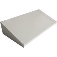All-Welded Concorde - Heavy-Duty Lockers Sloping Top, 3 Bank, 18" D x 36" W x 6" H, Grey, Steel Northern Industrial Supply Inc.