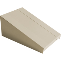 All-Welded Concorde - Heavy-Duty Lockers Sloping Top, 1 Bank, 18" D x 12" W x 6" H, Beige, Steel Northern Industrial Supply Inc.