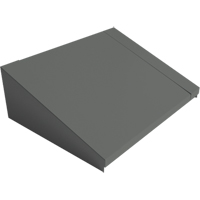 All-Welded Concorde - Heavy-Duty Lockers Sloping Top, 2 Bank, 18" D x 24" W x 6" H, Steel Northern Industrial Supply Inc.