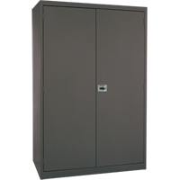 Armoires de rangement Hi-Boy profondes, Acier, 4 Tablettes, 72" h x 36" la x 24" P, Charbon Northern Industrial Supply Inc.