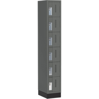 Casiers robustes Concorde, 6 niveaux, 12" x 18" x 76", Acier, Charbon, Soud&eacute; (assembl&eacute;) Northern Industrial Supply Inc.