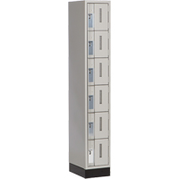 Casiers robustes Concorde, 6 niveaux, 12" x 18" x 76", Acier, Gris, Soud&eacute; (assembl&eacute;) Northern Industrial Supply Inc.