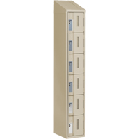 Casiers robustes Concorde, 6 niveaux, 12" x 18" x 78", Acier, Beige, Soud&eacute; (assembl&eacute;) Northern Industrial Supply Inc.
