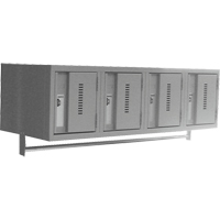 Casiers muraux robustes, Bloc de 4, 18" x 12" x 12", Acier Northern Industrial Supply Inc.