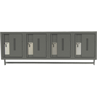 Casiers muraux robustes, Bloc de 4, 18" x 12" x 12", Acier Northern Industrial Supply Inc.