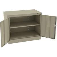 Armoire standard &agrave; hauteur de bureau, Acier, 30" h x 36" la x 18" P, Beige Northern Industrial Supply Inc.