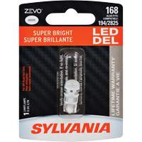 168 Mini-ampoule automobile Zevo, DEL, 0,7 W, Blanc Northern Industrial Supply Inc.