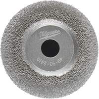 Meule &agrave; polir &agrave; contour &eacute;vas&eacute; 2" pour ponceuse pour pneus &agrave; basse vitesse M12 Fuel Northern Industrial Supply Inc.