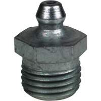 Straight Extra-Short Grease Fitting, Steel, 0.25 NPT Thread Northern Industrial Supply Inc.