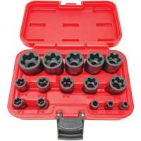 EP "Star" Plus Socket Set, 15 Pieces, 1/4"/3/8"/1/2" Drive Size Northern Industrial Supply Inc.