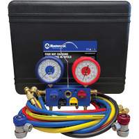 R134A 4-Way Aluminum Manifold Gauge Set Northern Industrial Supply Inc.