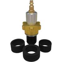 Ensemble d'adaptateur universel pour syst&egrave;me de refroidissement de machine &agrave; fum&eacute;e pour poids lourds/camions Northern Industrial Supply Inc.