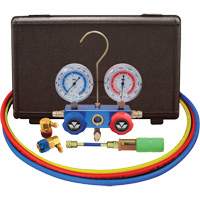 Automotive R134A 2-Way Manifold Gauge Set with Mini Dye Injector Northern Industrial Supply Inc.