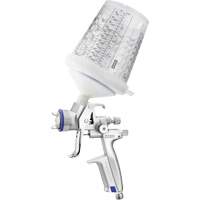 Pistolet de peinture de premi&egrave;re qualit&eacute; 4400?B RP?1,2 SR avec godet RPS 0,3?L, pour les retouches de finitions automobiles, Entr&eacute;e d'air 1/4" NPT, 7,06 pi³/min, Capacit&eacute; 0,3 L, 0,17 psi Northern Industrial Supply Inc.