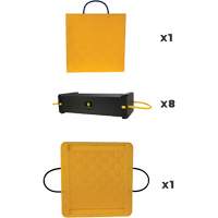10-Piece CribLok Composite Cribbing System Kit Northern Industrial Supply Inc.