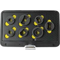 Threaded Leaf Spring Shackle Pin Remover & Installation Master Set, 7 Pieces, 1/2" Drive Size Northern Industrial Supply Inc.