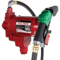 115/230V AC Fuel Transfer Pump with Nozzle Northern Industrial Supply Inc.