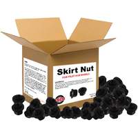 100-Piece Graphite-Coated Skirt Nuts for Pilot Hub Wheels Northern Industrial Supply Inc.