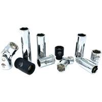 Chrome Finish Socket Set with Rail, 10 Pieces, 1/4"/3/8" Drive Size Northern Industrial Supply Inc.
