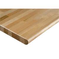 Hardwood Workbench Top, 72" W x 36" D, Bullnose Edge, 1-1/4" Thick Northern Industrial Supply Inc.