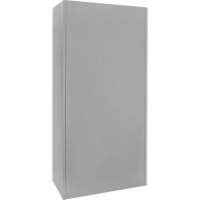 Wardrobe Storage Cabinet, Steel, 36" W x 18" D x 72" H, Grey Northern Industrial Supply Inc.