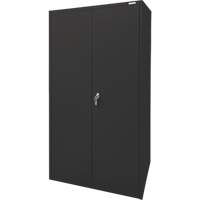 Armoire d'entreposage, Acier, 4 Tablettes, 78" h x 36" la x 24" P, Noir Northern Industrial Supply Inc.
