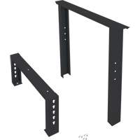 Pattes d'&eacute;tabli pour service industriel, Acier, 30" p x 34" h, Simple Northern Industrial Supply Inc.