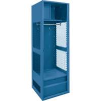Gear Locker, Steel, 24" W x 18" D x 72" H, Dark Blue Northern Industrial Supply Inc.