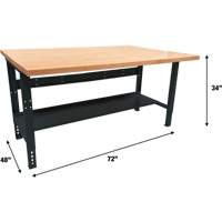 &eacute;tabli modulaire industriel, Cap 1000 lb, 72" la x 48" p Northern Industrial Supply Inc.