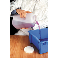 Bottles, Round, 128 fl. oz., Plastic Northern Industrial Supply Inc.