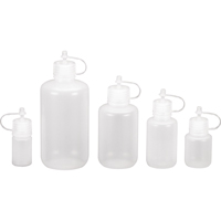 Narrow-Mouth Bottles, Round, 1/2 oz., Plastic Northern Industrial Supply Inc.