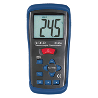 Thermom&egrave;tre &agrave; thermocouple avec certificat de calibration, Contact, Num&eacute;rique, -58-2000°F (-50-1300°C) Northern Industrial Supply Inc.