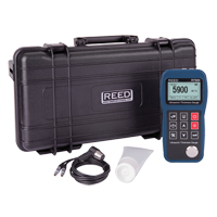 Ultrasonic Thickness Gauge, Digital Display, Ultrasound, 0.03" - 15.7" (0.65 mm - 400 mm) Range Northern Industrial Supply Inc.