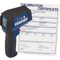Infrared Thermometer with Calibration Certificate, -31°- 1202° F ( -35° - 650° C ), 12:1, Adjustable Emmissivity Northern Industrial Supply Inc.