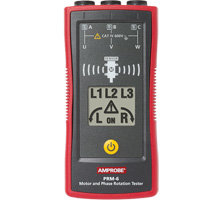 V&eacute;rificateur de l'ordre de phase et de la rotation des moteurs PRM-6 Northern Industrial Supply Inc.