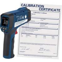 Professional Infrared Thermometer with Calibration Certificate, -26 - 1472° F ( -32 - 800° C ), 30:1, Adjustable Emmissivity Northern Industrial Supply Inc.