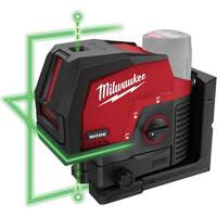 Laser vert &agrave; lignes crois&eacute;es et points d'aplomb M12 sans fil (outil seulement) Northern Industrial Supply Inc.