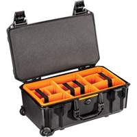 Valise roulante Vault avec s&eacute;parateurs coussin&eacute;s, Mallette rigide Northern Industrial Supply Inc.