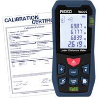 Laser Distance Meter with Calibration Certificate, 0' - 164' (0 m - 50 m) Range, Digital (Electronic) Northern Industrial Supply Inc.
