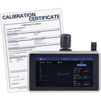 Analyseur de la qualit&eacute; de l'air avec support mural/de bureau et certificat de calibration Northern Industrial Supply Inc.