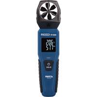 An&eacute;mom&egrave;tre &agrave; h&eacute;lices Bluetooth Smart Series, Enregistrement des donn&eacute;es, Gamme de v&eacute;locit&eacute; d'air de 0,6 - 25 m/sec/118 - 4921 pi/min/2,1 - 90 km/h/1,3 - 55,9 mi/h Northern Industrial Supply Inc.