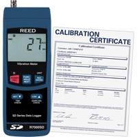 Data Logging Vibration Meter with Calibration Certificate, 10% - 85% RH, 32°- 122° F ( 0° - 50° C ) Northern Industrial Supply Inc.