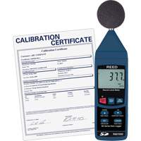 Ensemble sonom&egrave;tre &agrave; enregistrement de donn&eacute;es avec certificat de calibration Northern Industrial Supply Inc.