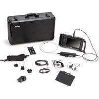 Videoscope Kit with 2-Way Articulation 4.5 mm × 1 m Long Camera Probe, 7" Display, 1024 x 600 pixels Northern Industrial Supply Inc.