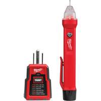 Voltage Detector & GFCI Receptacle Tester Kit, 50 V - 1000 V, Display & Sound Alert Northern Industrial Supply Inc.