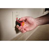 Voltage Detector & GFCI Receptacle Tester Kit, 50 V - 1000 V, Display & Sound Alert Northern Industrial Supply Inc.
